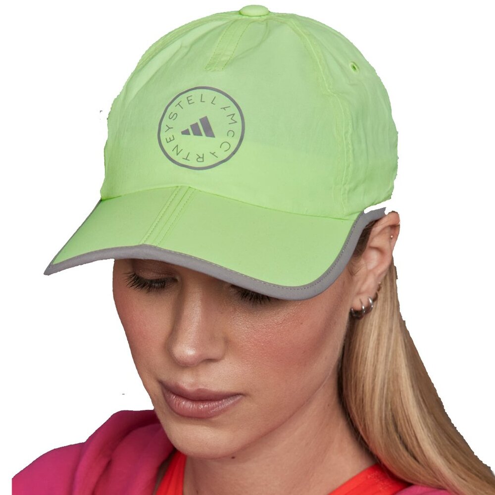 Adidas Women's Baseball Cap Stella McCartney Green Spark